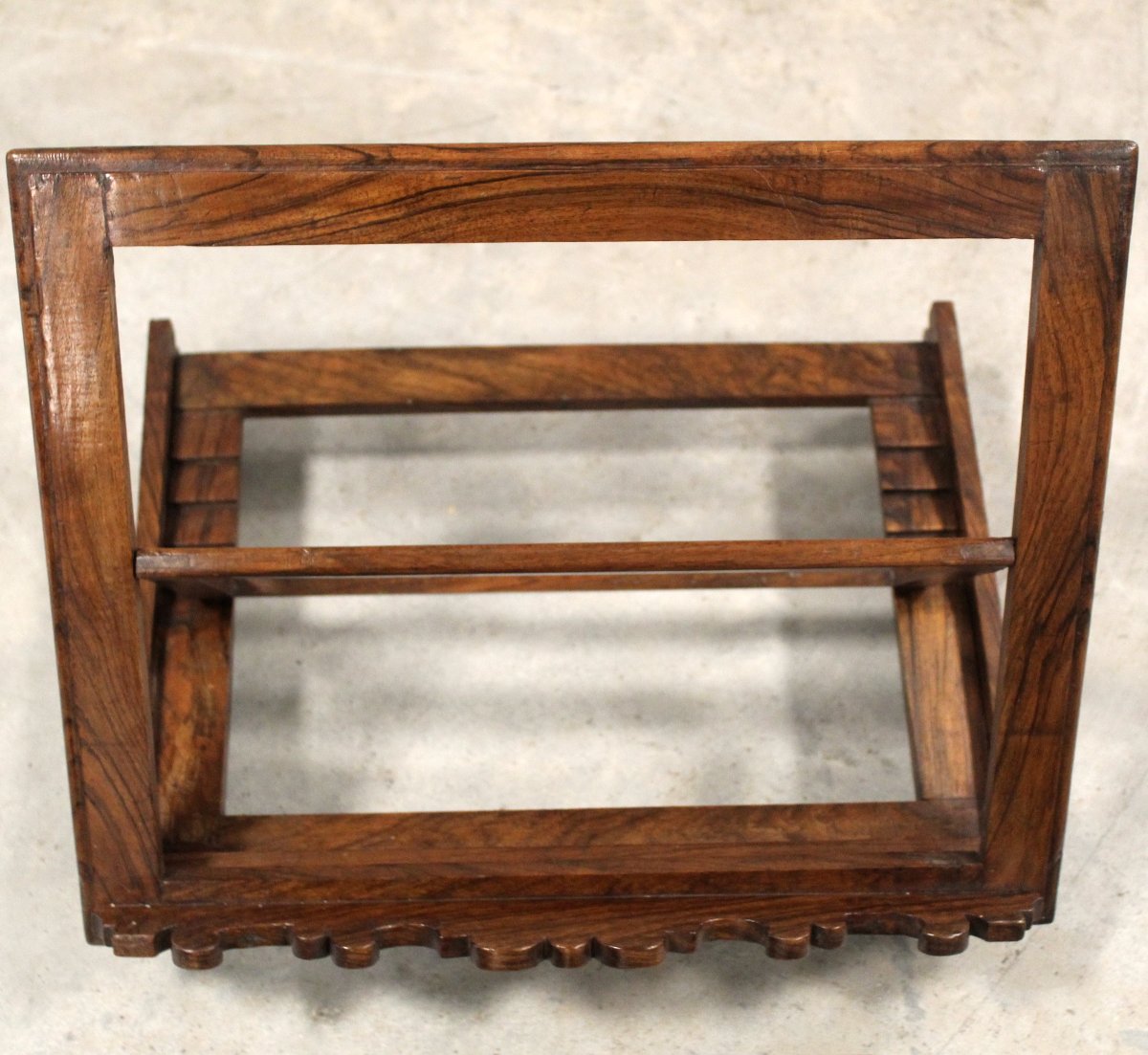 Antique Table Lectern In Walnut - Italy 19th-photo-8