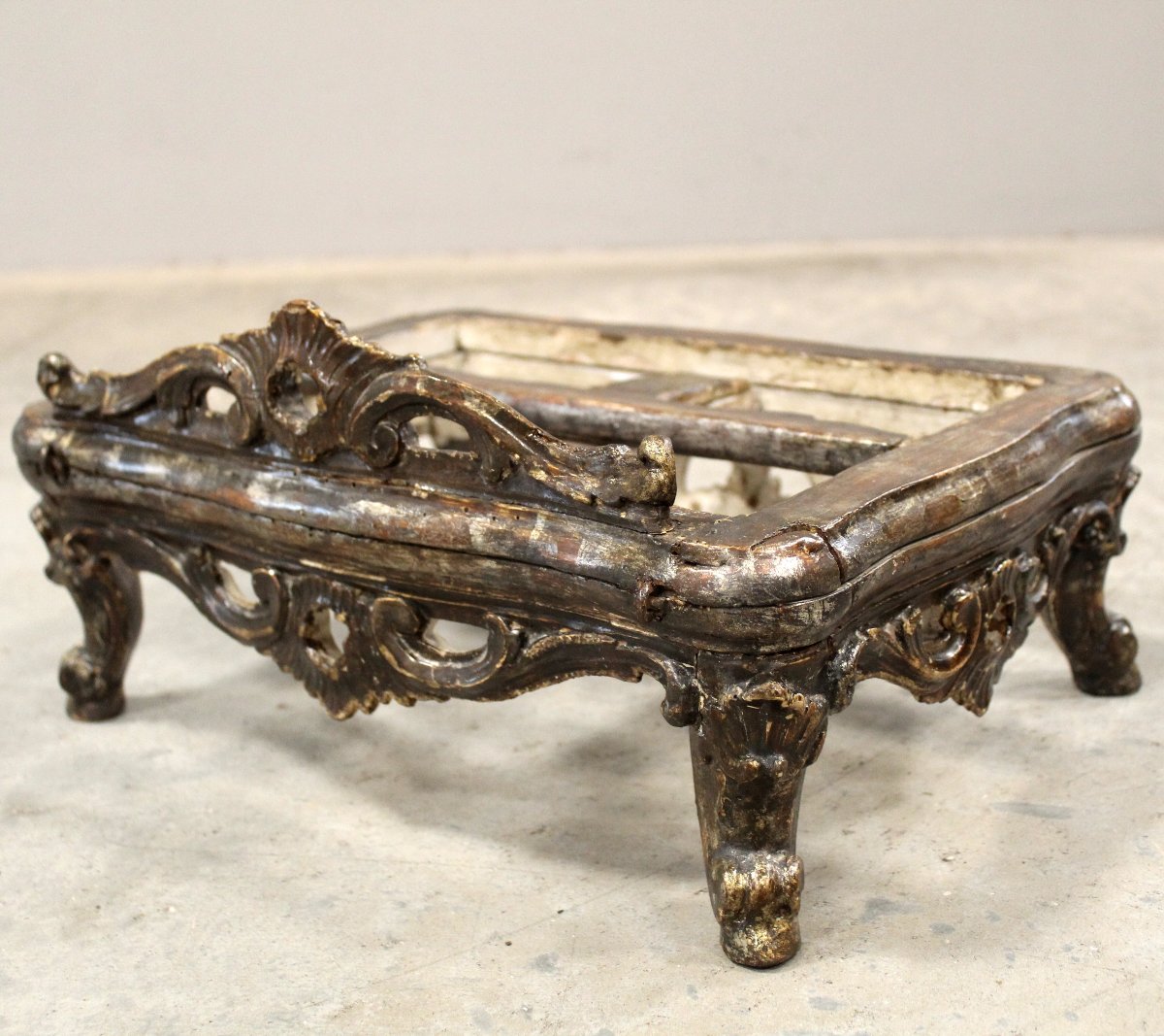 Antique Louis XV Table Lectern In Laquered Wood - Italy 18th-photo-2