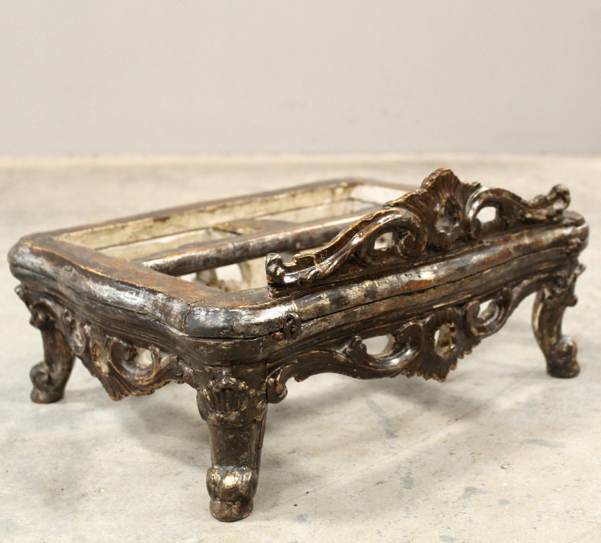 Antique Louis XV Table Lectern In Laquered Wood - Italy 18th-photo-3