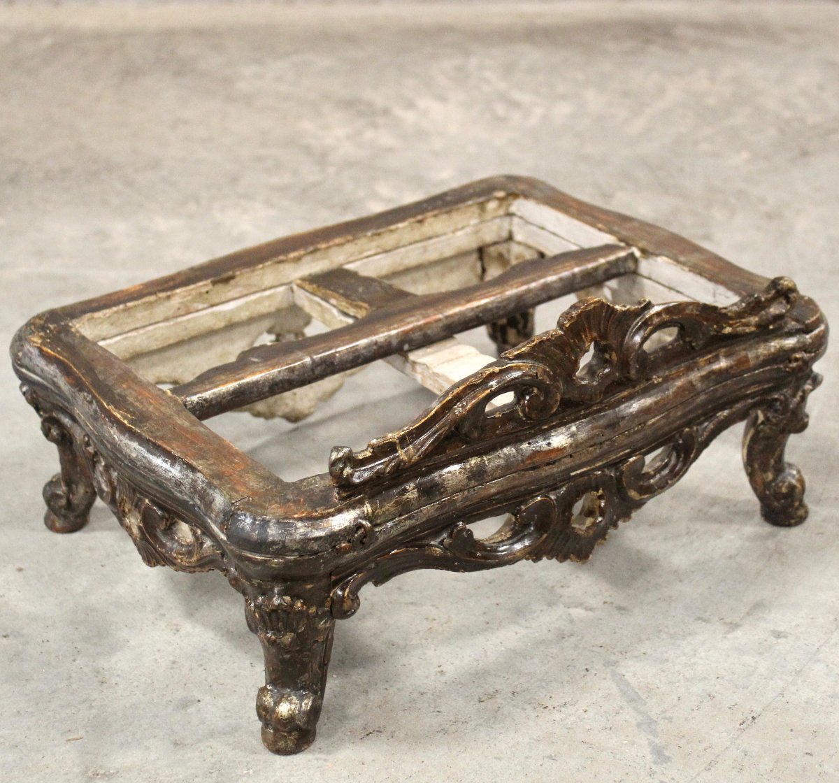 Antique Louis XV Table Lectern In Laquered Wood - Italy 18th-photo-4