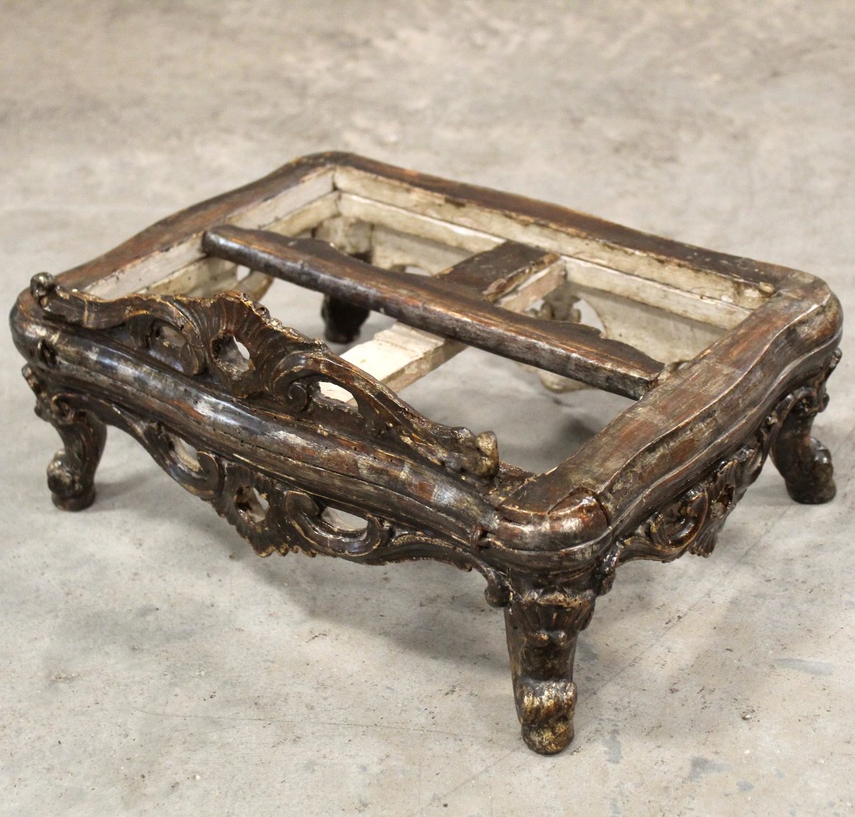 Antique Louis XV Table Lectern In Laquered Wood - Italy 18th-photo-5