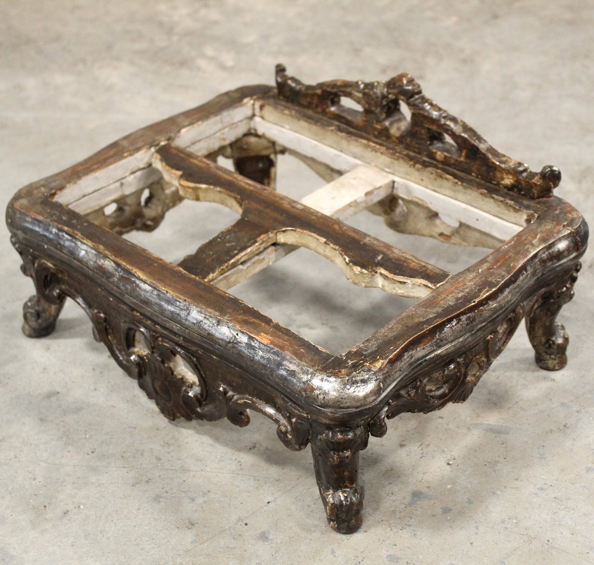 Antique Louis XV Table Lectern In Laquered Wood - Italy 18th-photo-7