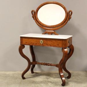 Antique Charles X Dressing Table Furniture - 19th