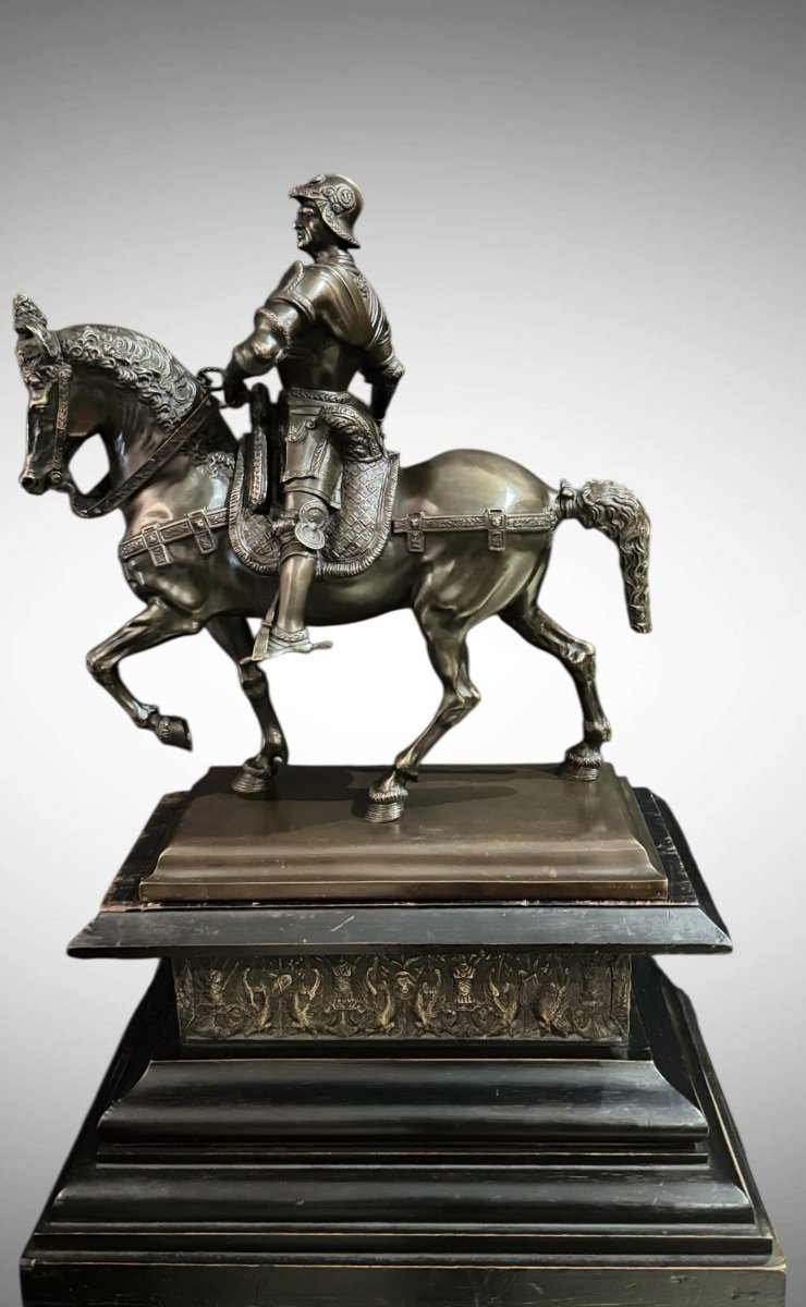 Monument équestre en bronze à Bartolomeo Colleoni, par Andrea del Verrocchio-photo-3
