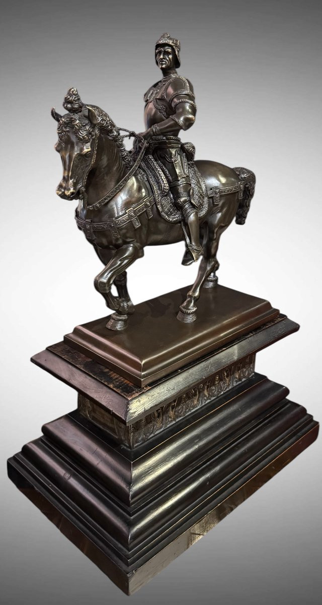 Monument équestre en bronze à Bartolomeo Colleoni, par Andrea del Verrocchio-photo-2