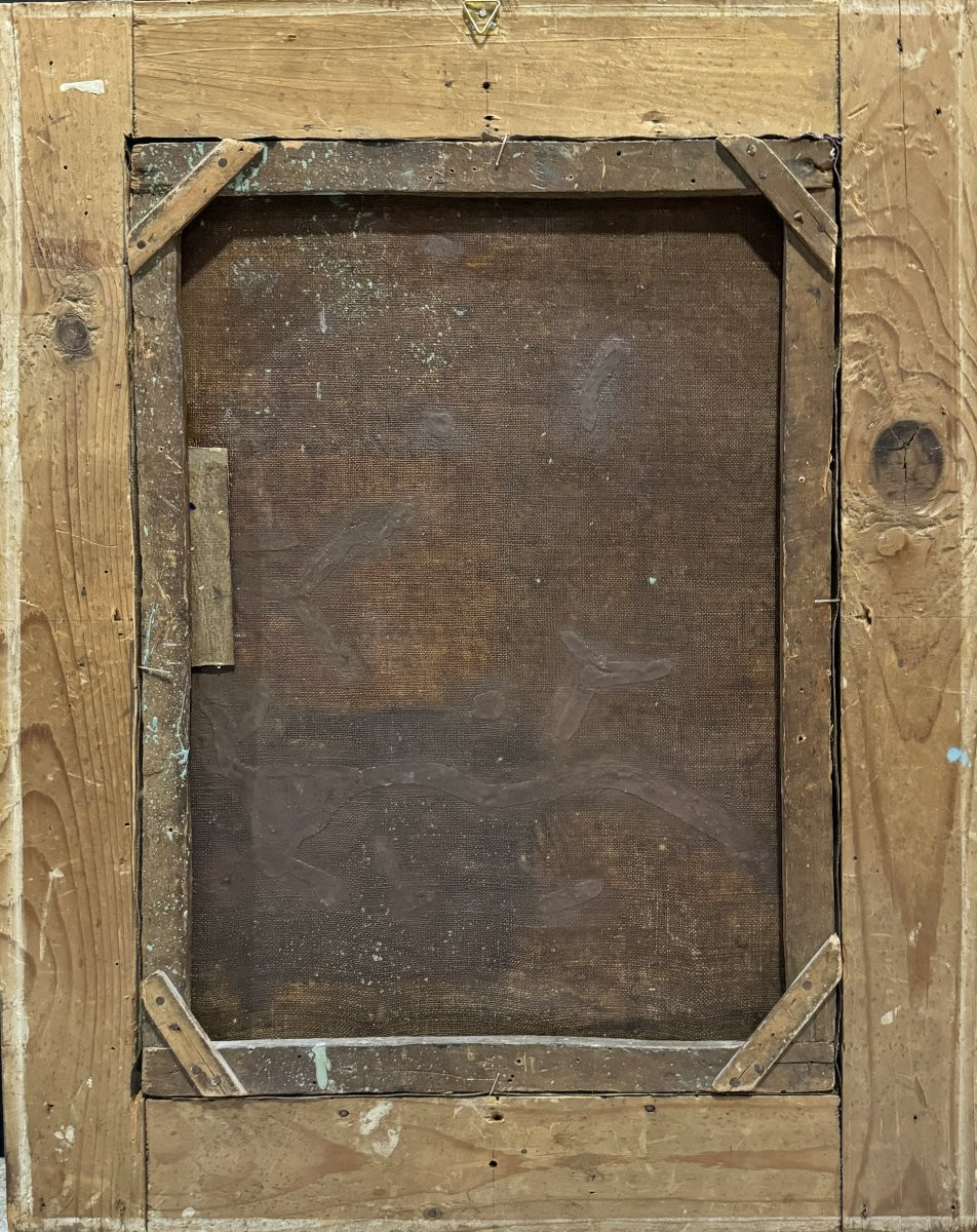 “madonna And Child With The Infant Saint John” - 18th Century-photo-1