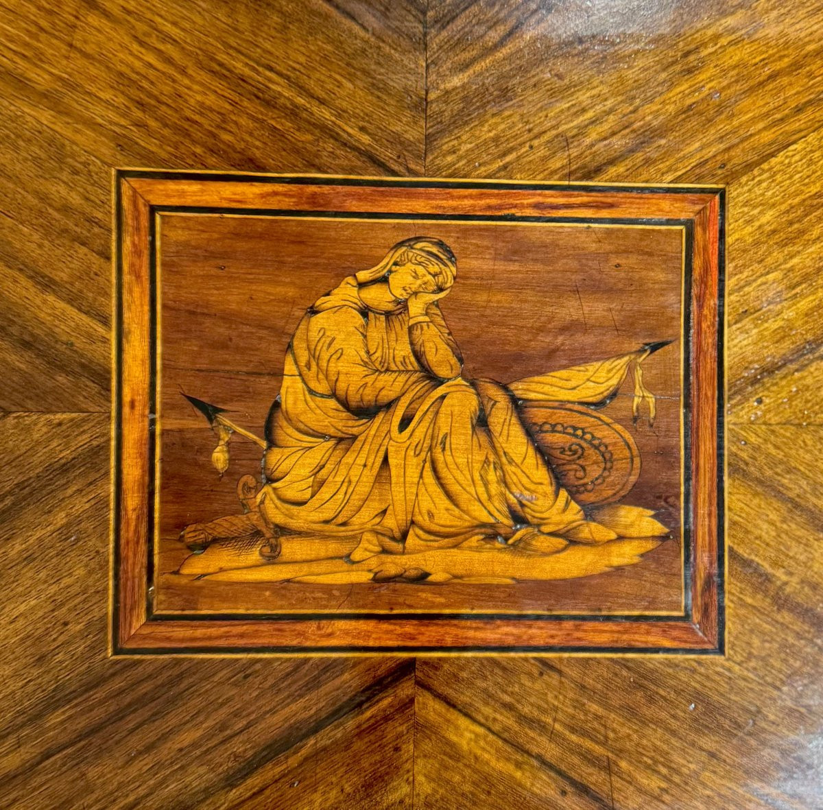 COMMODE NÉOCLASSIQUE LOUIS XVI MARQUÉE-photo-4