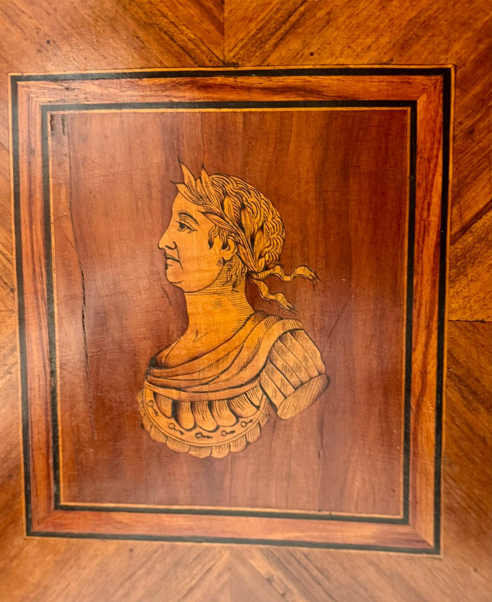 COMMODE NÉOCLASSIQUE LOUIS XVI MARQUÉE-photo-5