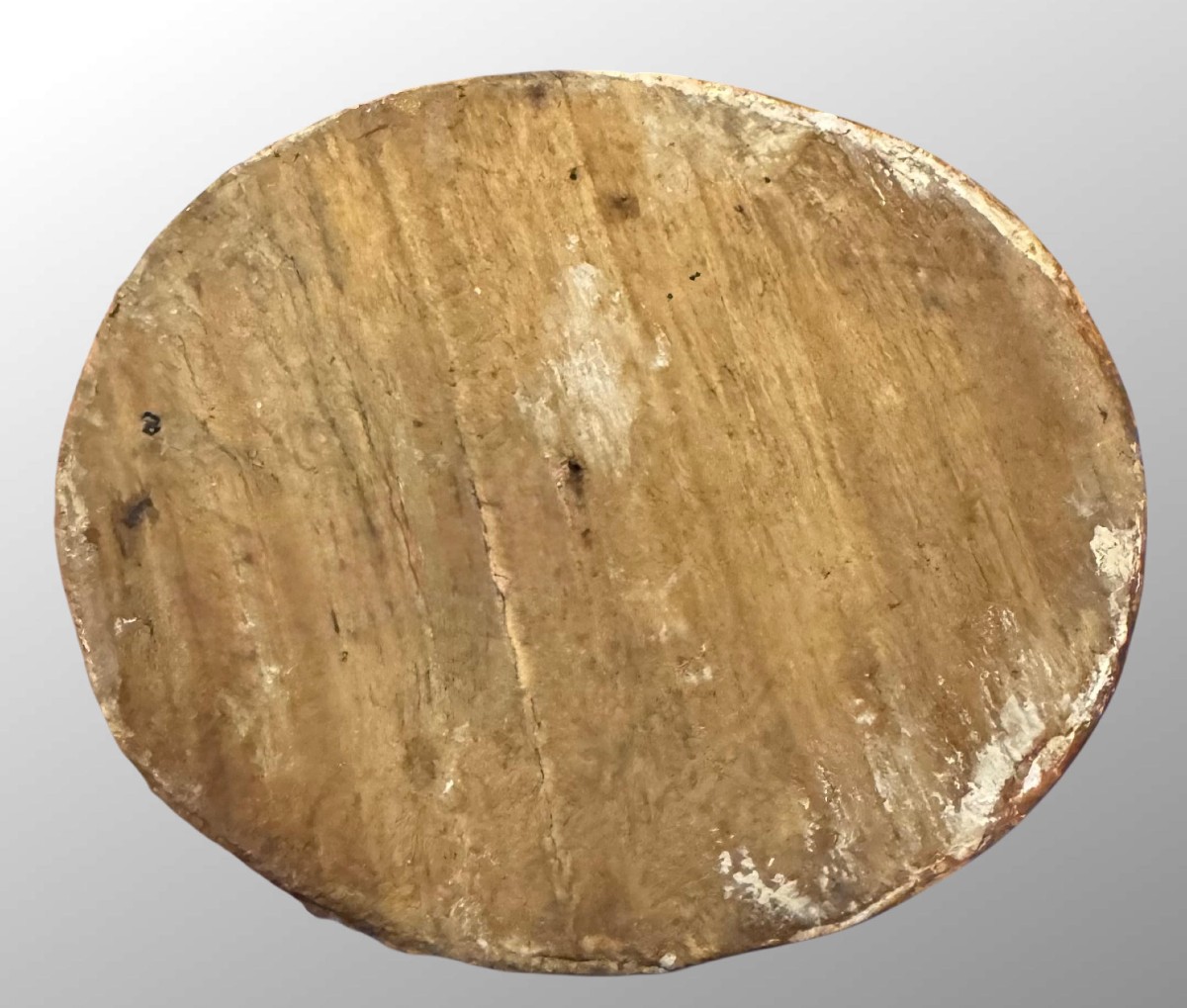 Statue en papier mâché polychrome représentant une figure féminine - XVIIe-XVIIIe siècle-photo-4