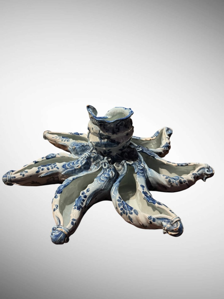 CANTAGALLI - CENTRE DE TABLE OU BOÎTE À FLEURS EN CÉRAMIQUE-photo-4