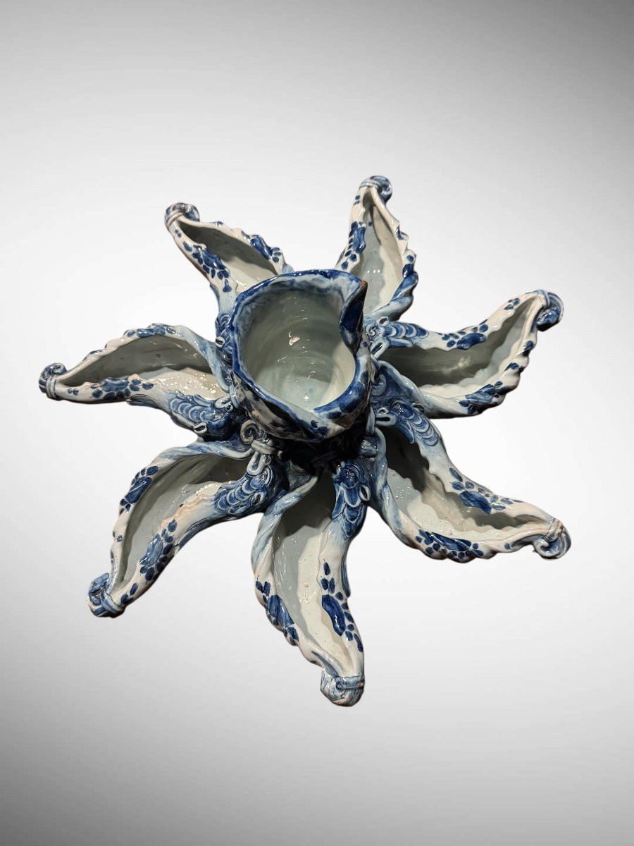 CANTAGALLI - CENTRE DE TABLE OU BOÎTE À FLEURS EN CÉRAMIQUE-photo-5