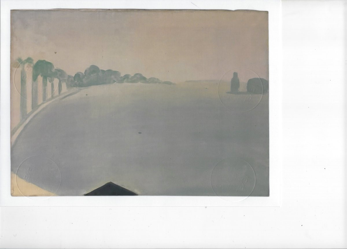 Virgilio Guidi - St. Mark's Basin In Venice 1958 --photo-1