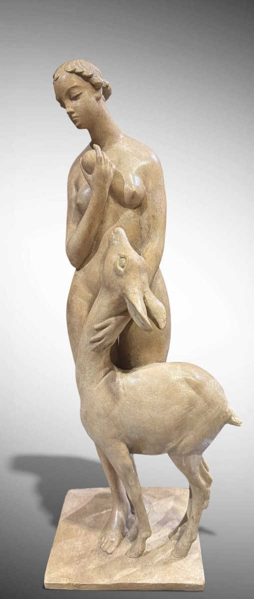 Guido Cacciapuoti - "faunessa With Roe Deer"-photo-7