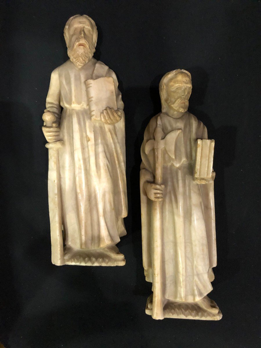 S. Paolo Et S. Mattia - Statues En Marbre De La Fin Du XVIe SiÈcle-photo-7