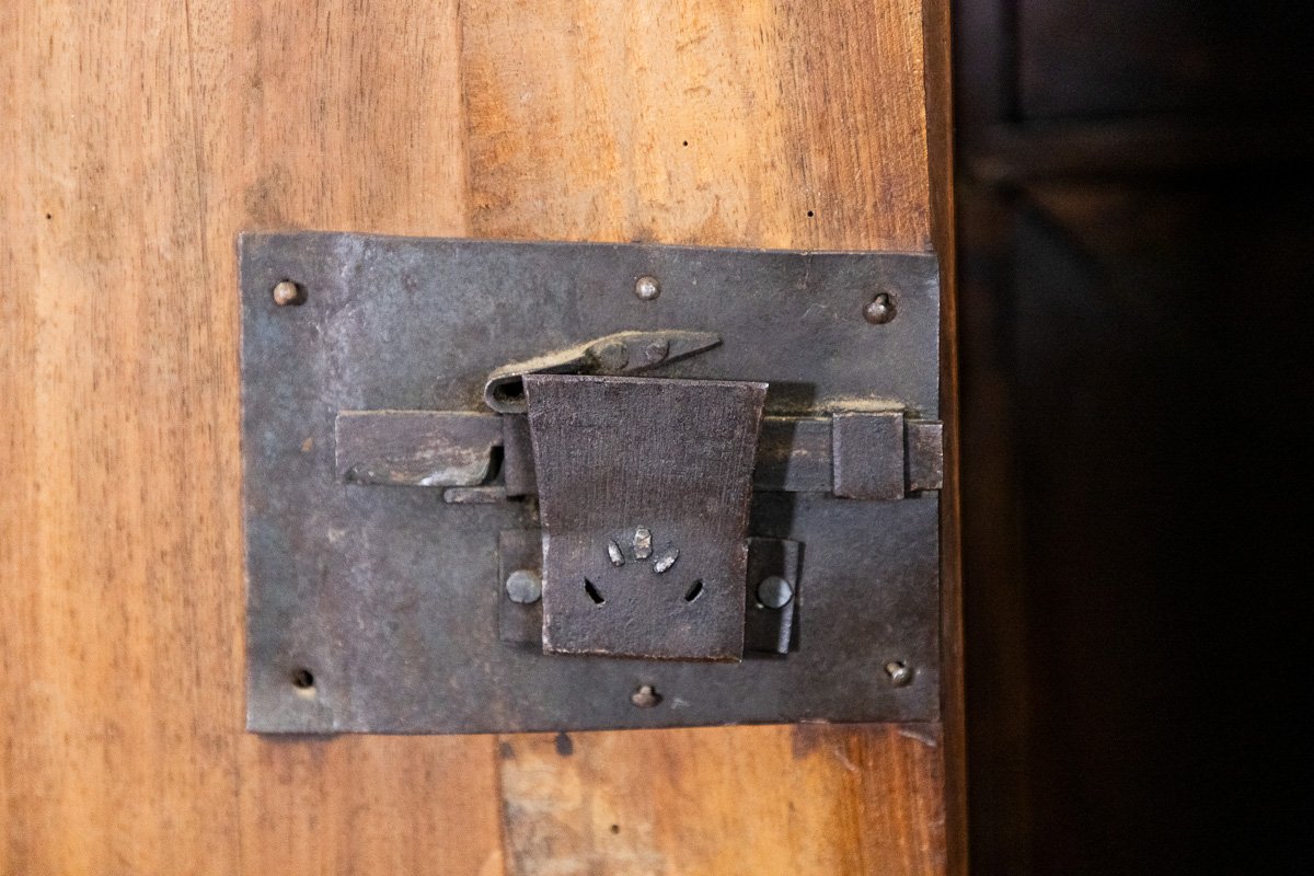 Important Walnut Wardrobe, Tuscan-emilian Apennines, 18th Century-photo-1