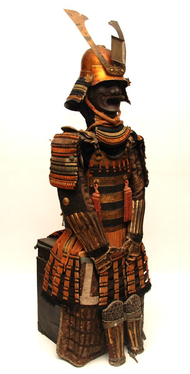 Armure De Samouraï Japonais XIXe Siècle-photo-4