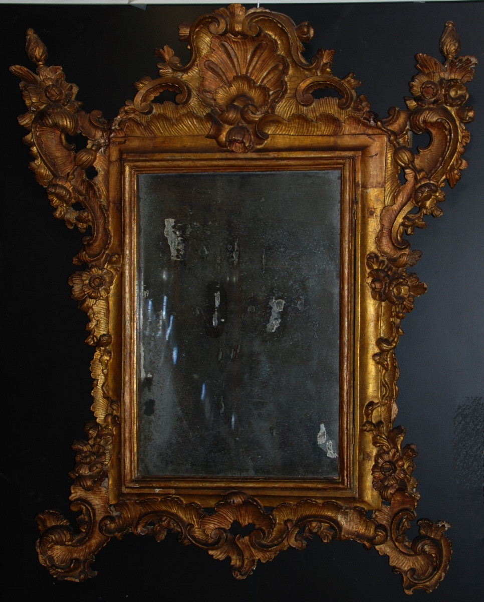 18th Century Gilded Mirror