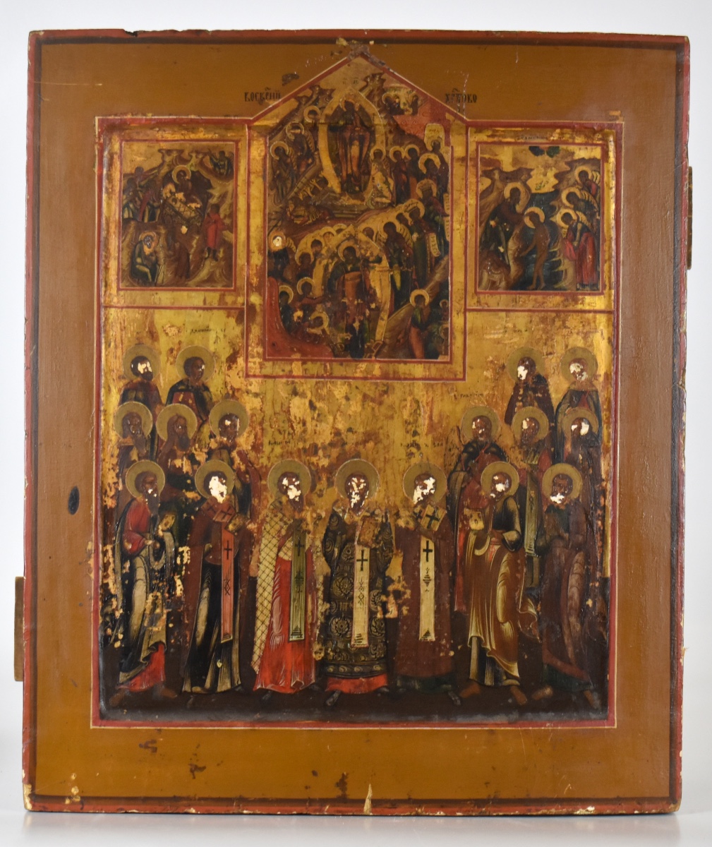 19th-century Russian Icon 
