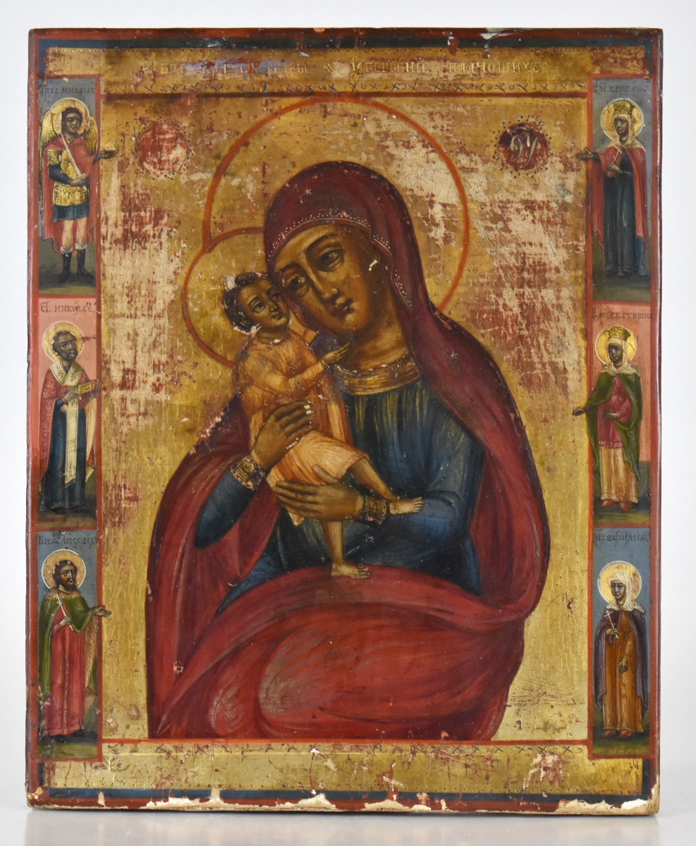 19th-century Russian Icon