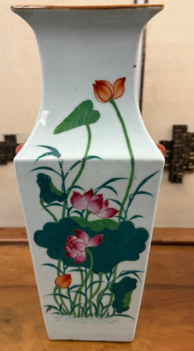 China 19th Century Porcelain Vase-photo-4