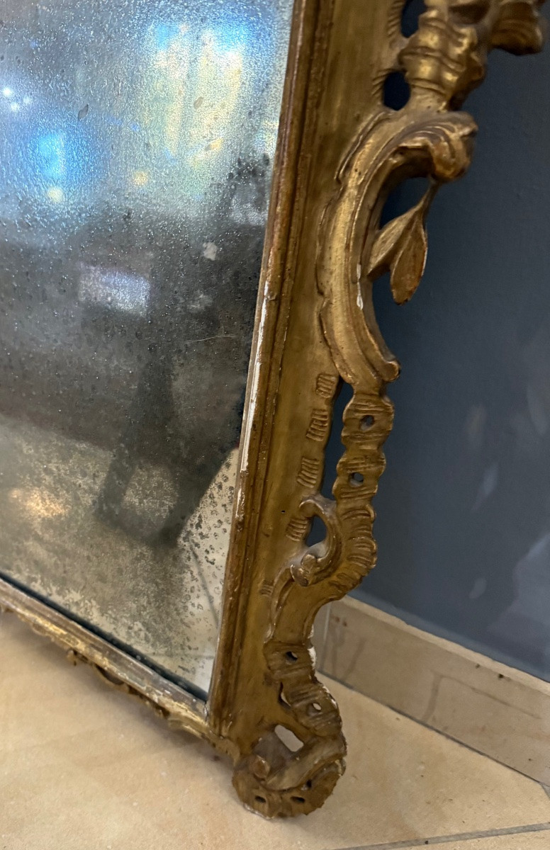 Gilded Wood Mirror-photo-3