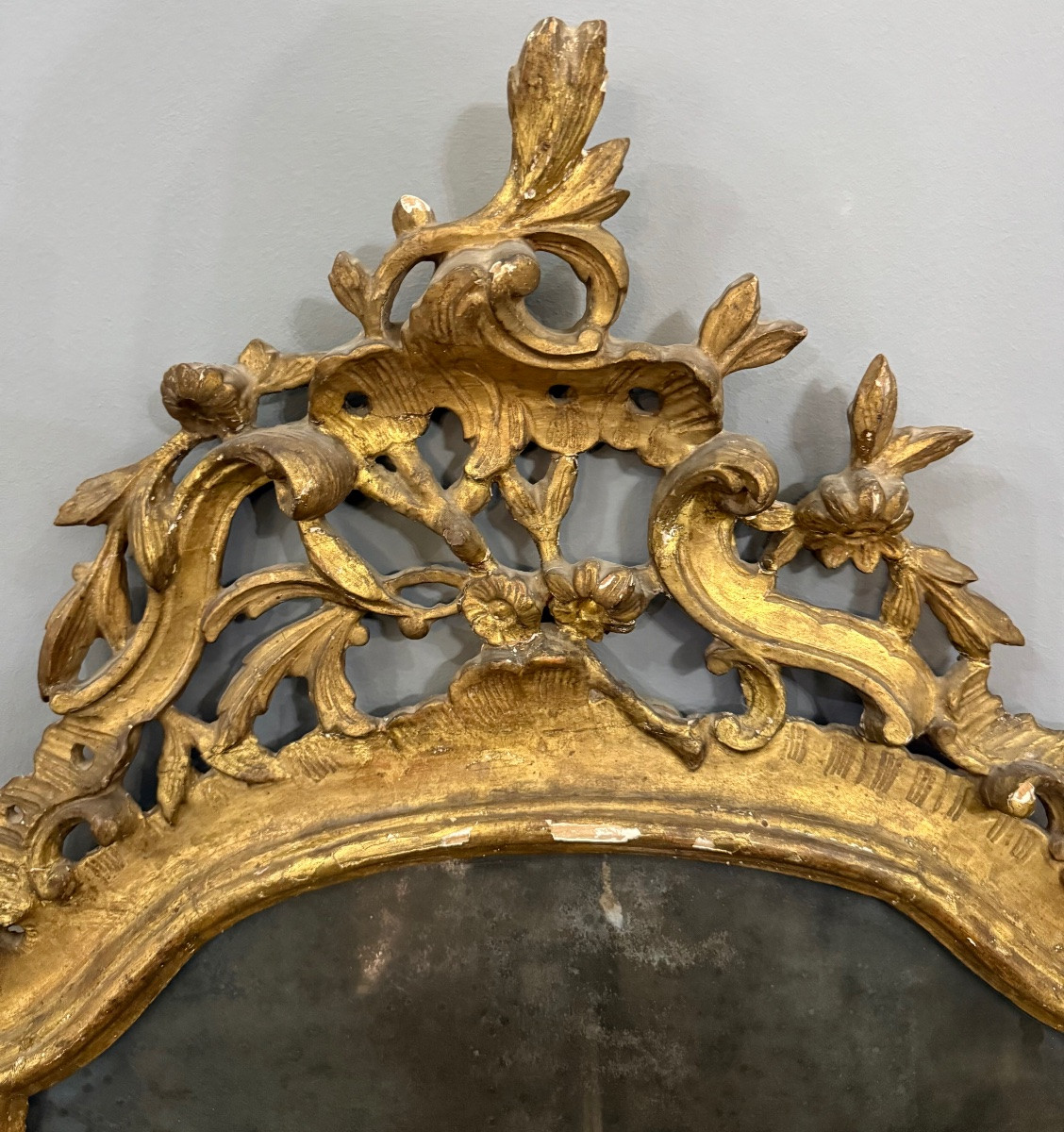 Gilded Wood Mirror-photo-3