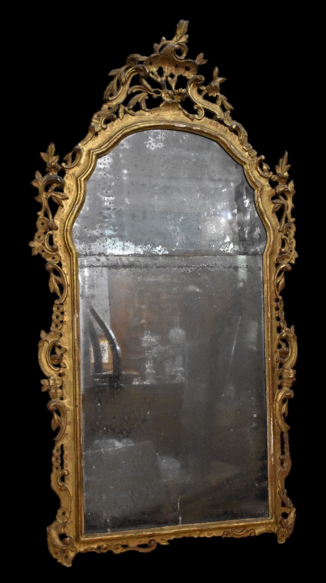 Gilded Wood Mirror