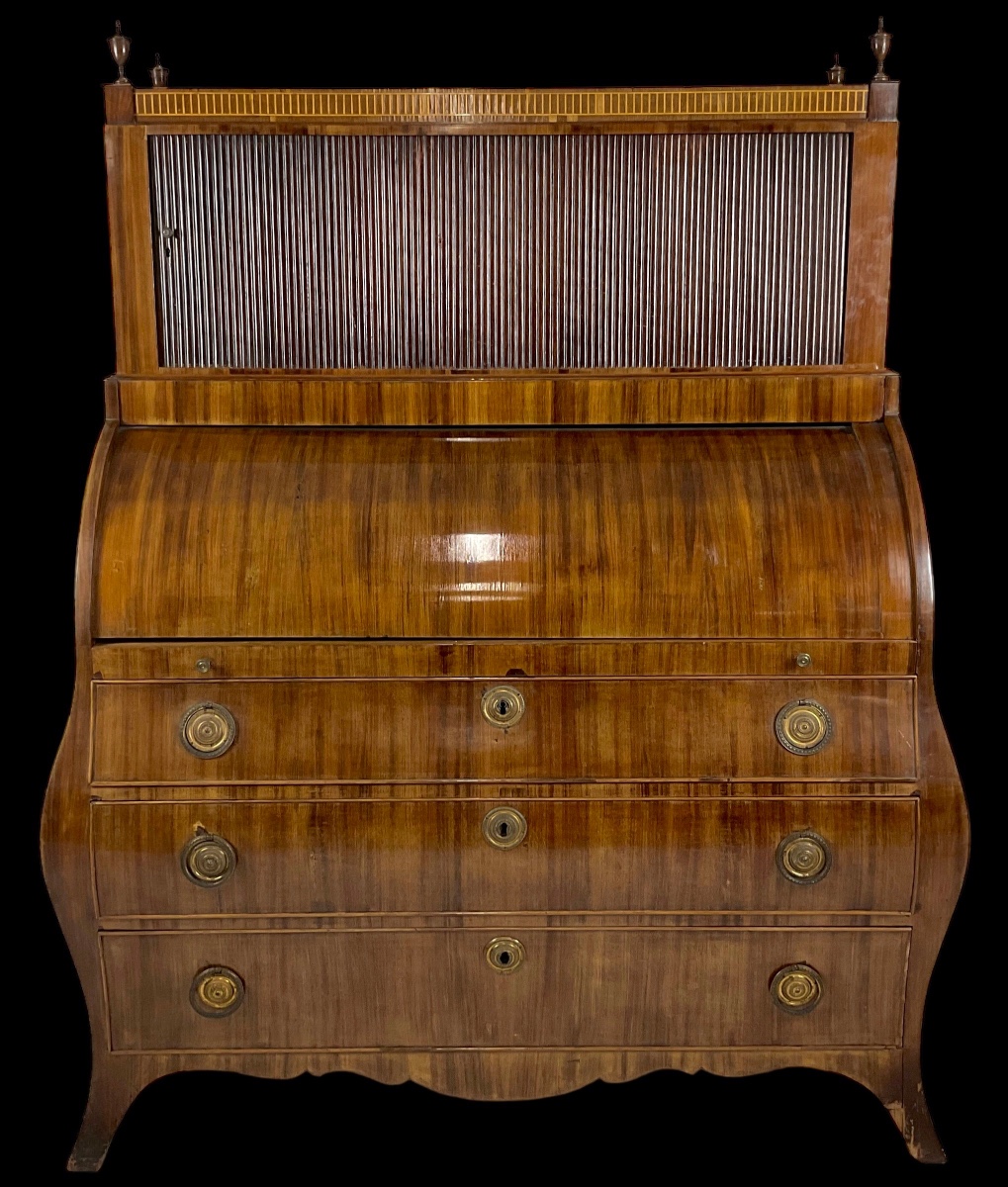 Mahogany Roller-desk