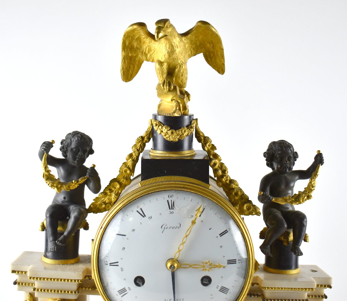 Mantel Clock, France, Late 18th Century -photo-4