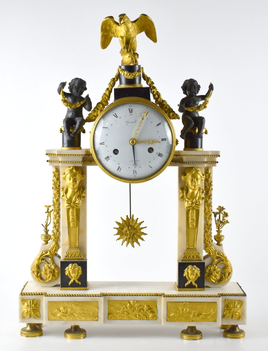 Mantel Clock, France, Late 18th Century 