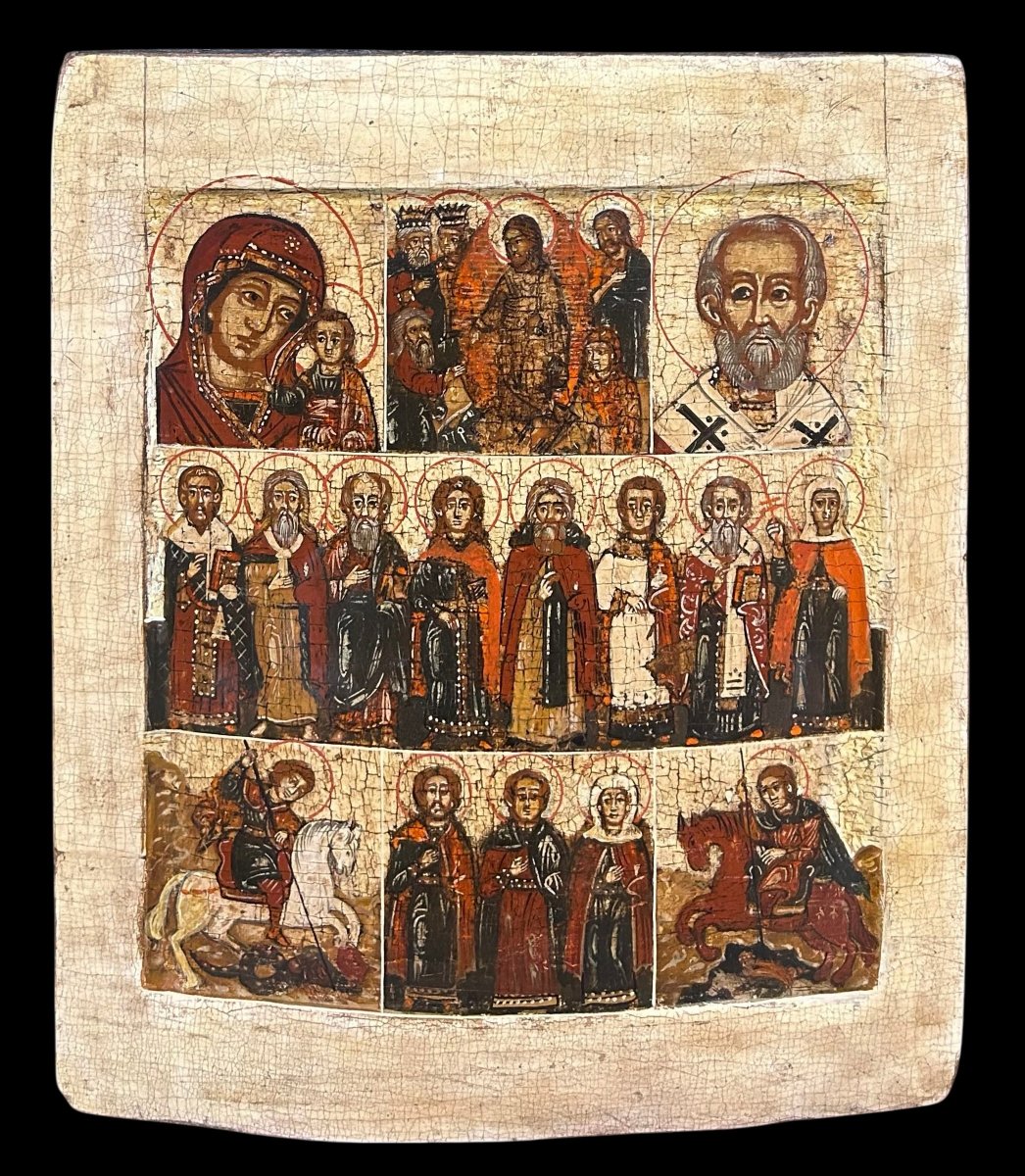 Icon From The Early 18th Century.