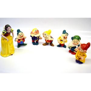 Zaccagnini Ceramics "snow White And The Six Dwarfs"