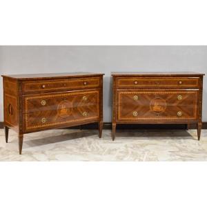 Pair Of Louis XVI Chests Of Drawers