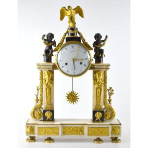 Mantel Clock, France, Late 18th Century 