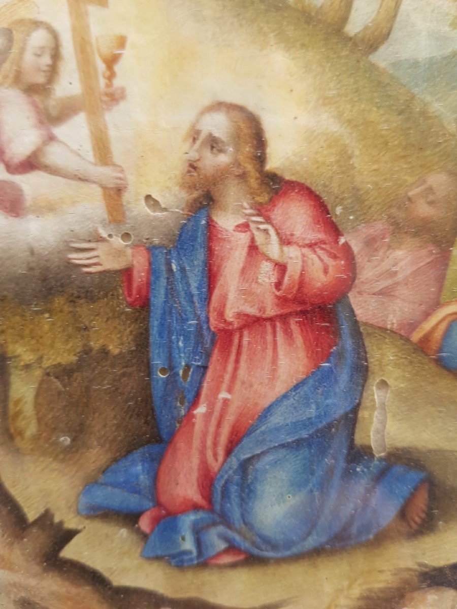 Peinture Sur Parchemin ,début Du XVIIe Siècle. Entourage De Giovanni Battista Castello (1547-1637)-photo-4
