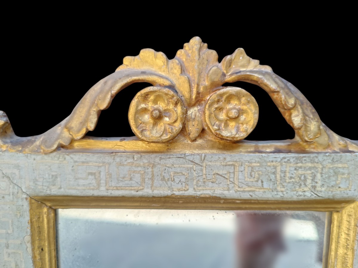 Pair Of Carved Mirrors.tuscany,late 18th Century.-photo-3