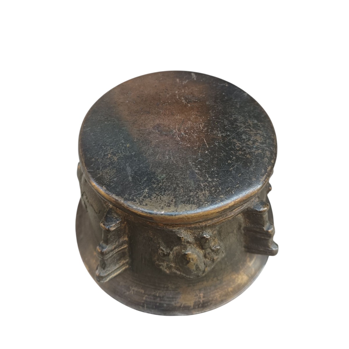 Bronze Mortar.italy,17th Century.-photo-3