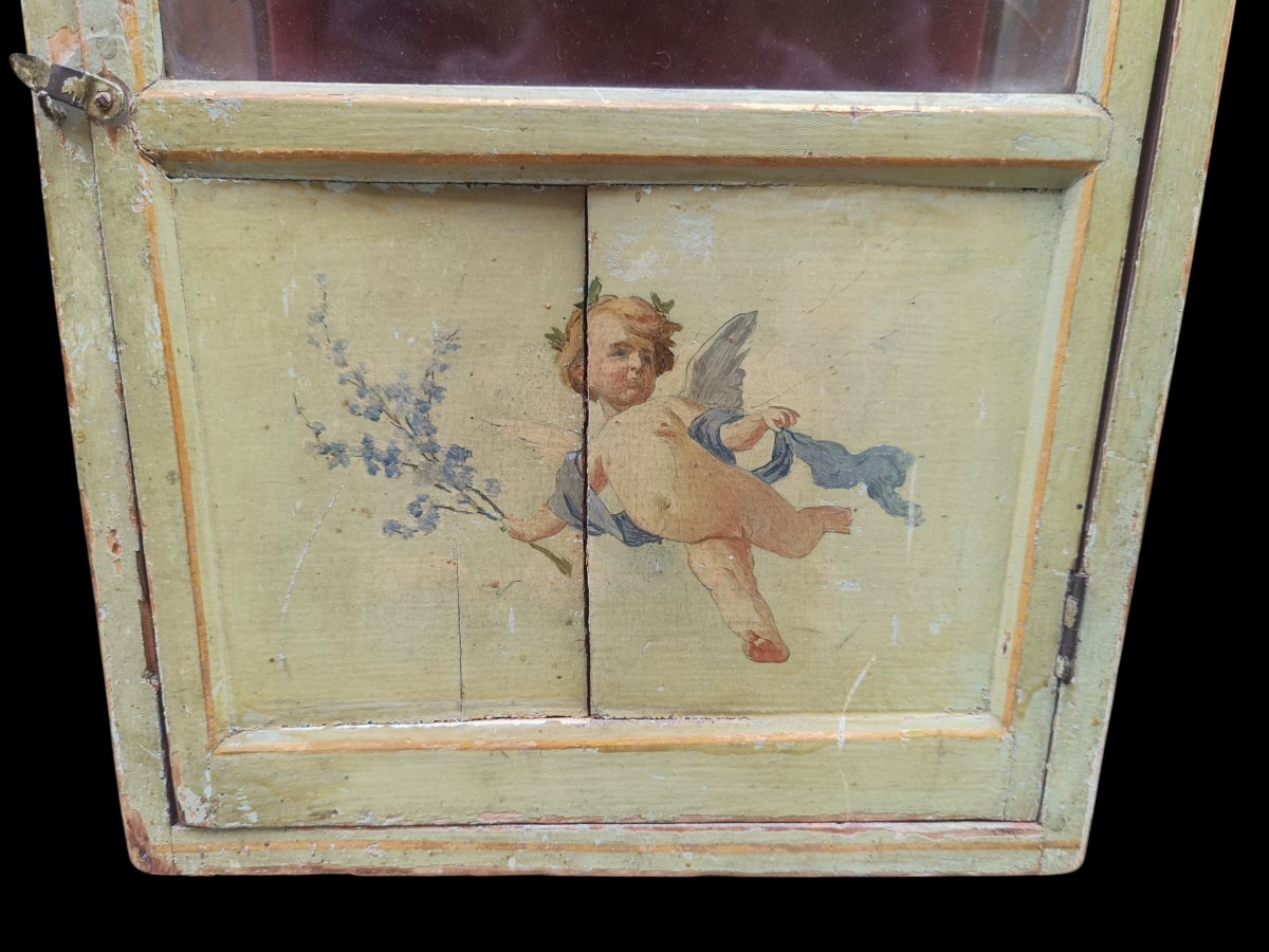 Maquette de chaise à porteurs. Italie, XIXe siècle.-photo-4