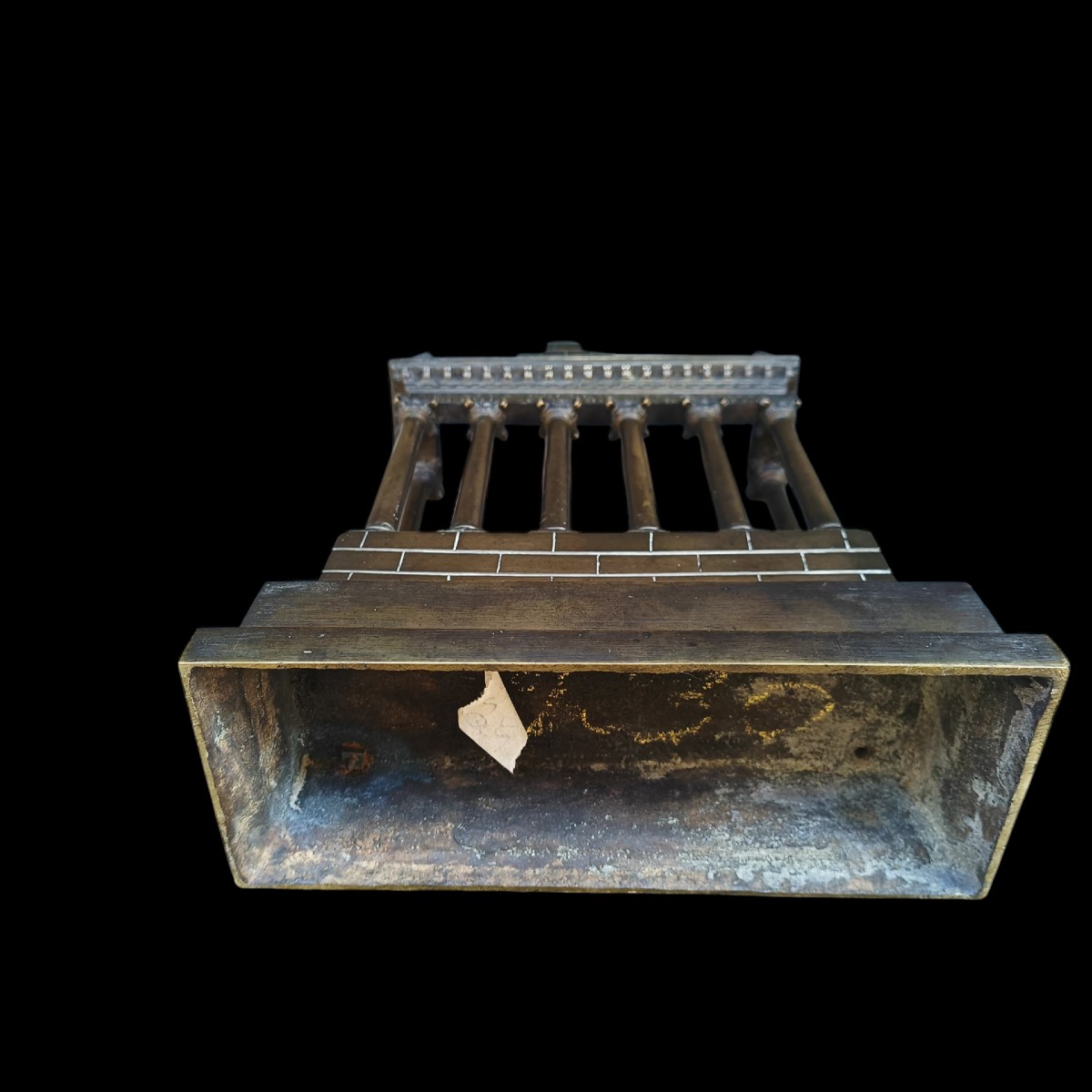 Bronze Grand Tour Model Of Temple.italy,19th Century.-photo-1