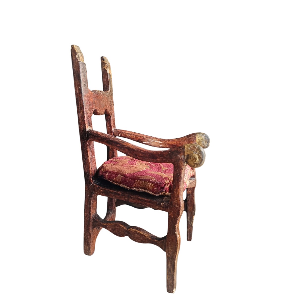 Maquette de fauteuil. Italie, XVIIIe siècle.-photo-2