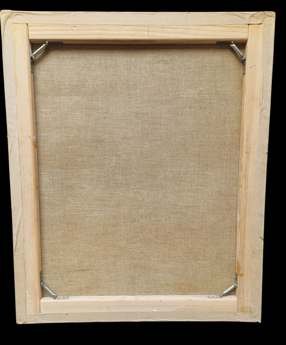 Oil On Canvas Depicting Madonna With Child. Circle Of Sassoferrato(1609-1685).-photo-1