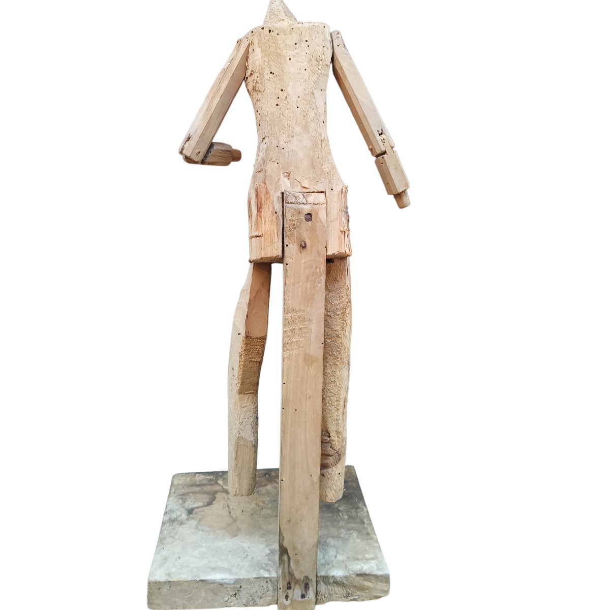 Wooden Mannequin.italy,18th Century.-photo-1