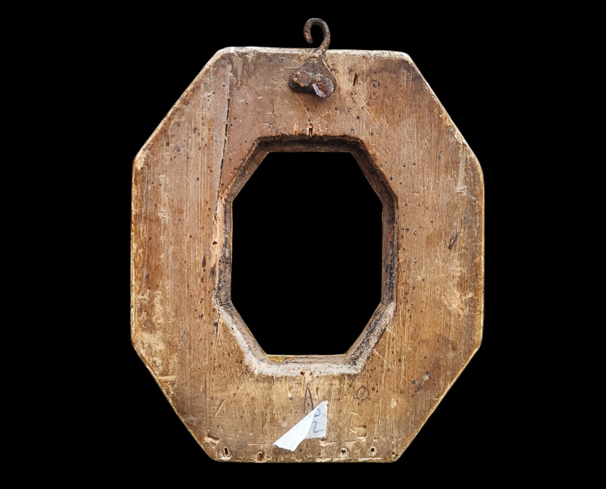 Albana Frame In Gilded Wood.bologna,late 16th Century.-photo-4