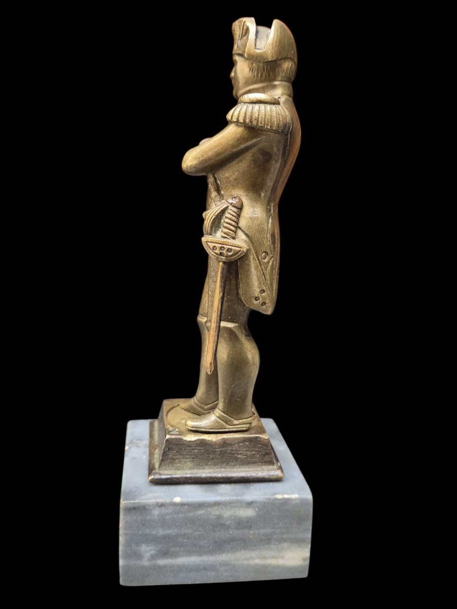 Napoleon Sculpture In Bronze.france,19th Century-photo-3