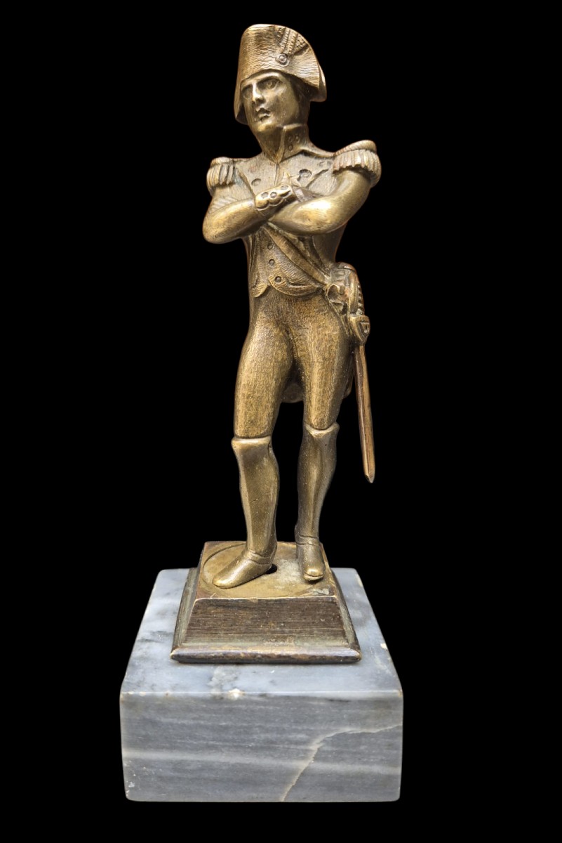 Napoleon Sculpture In Bronze.france,19th Century