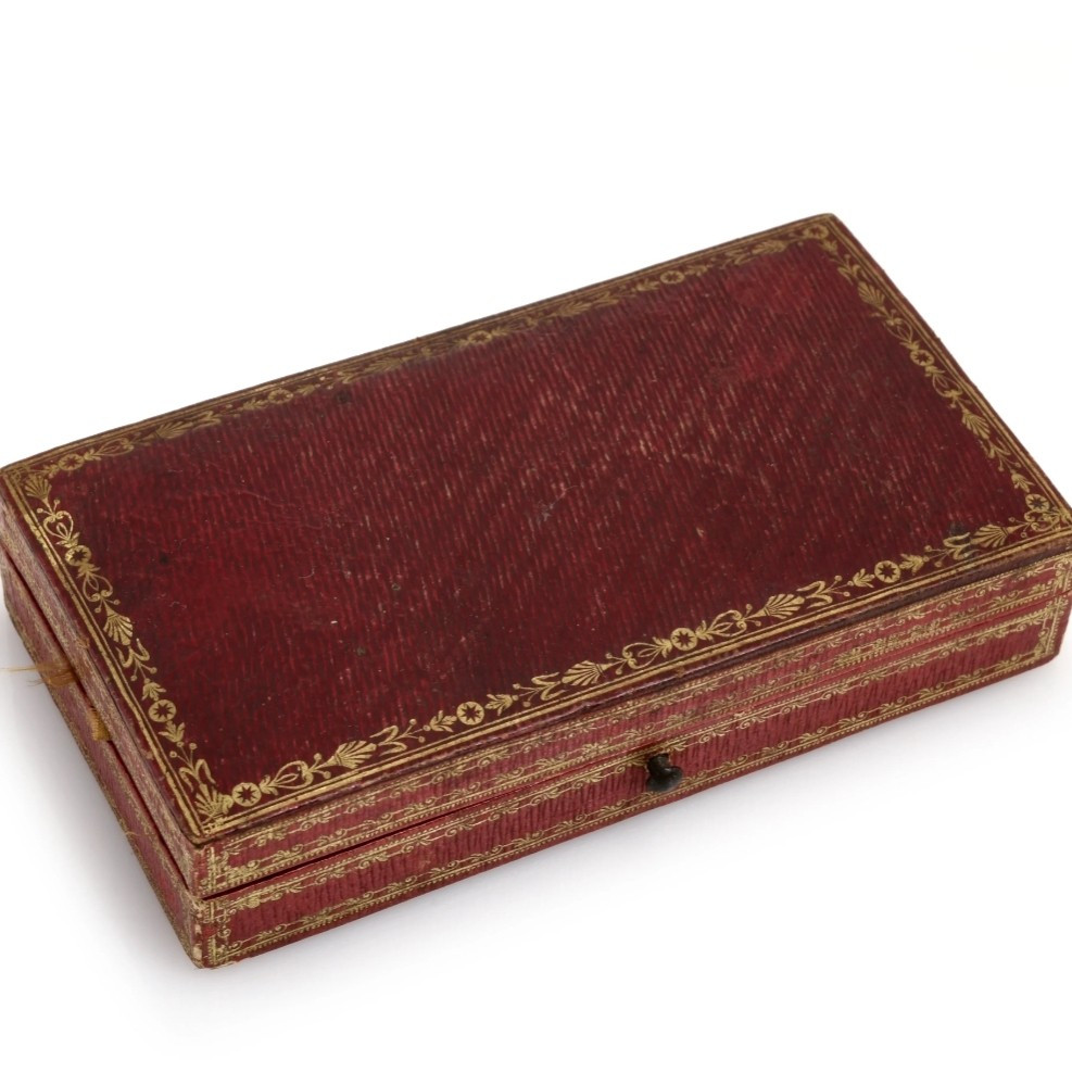 Service de couture en argent. Italie, début du XIXe siècle.-photo-2