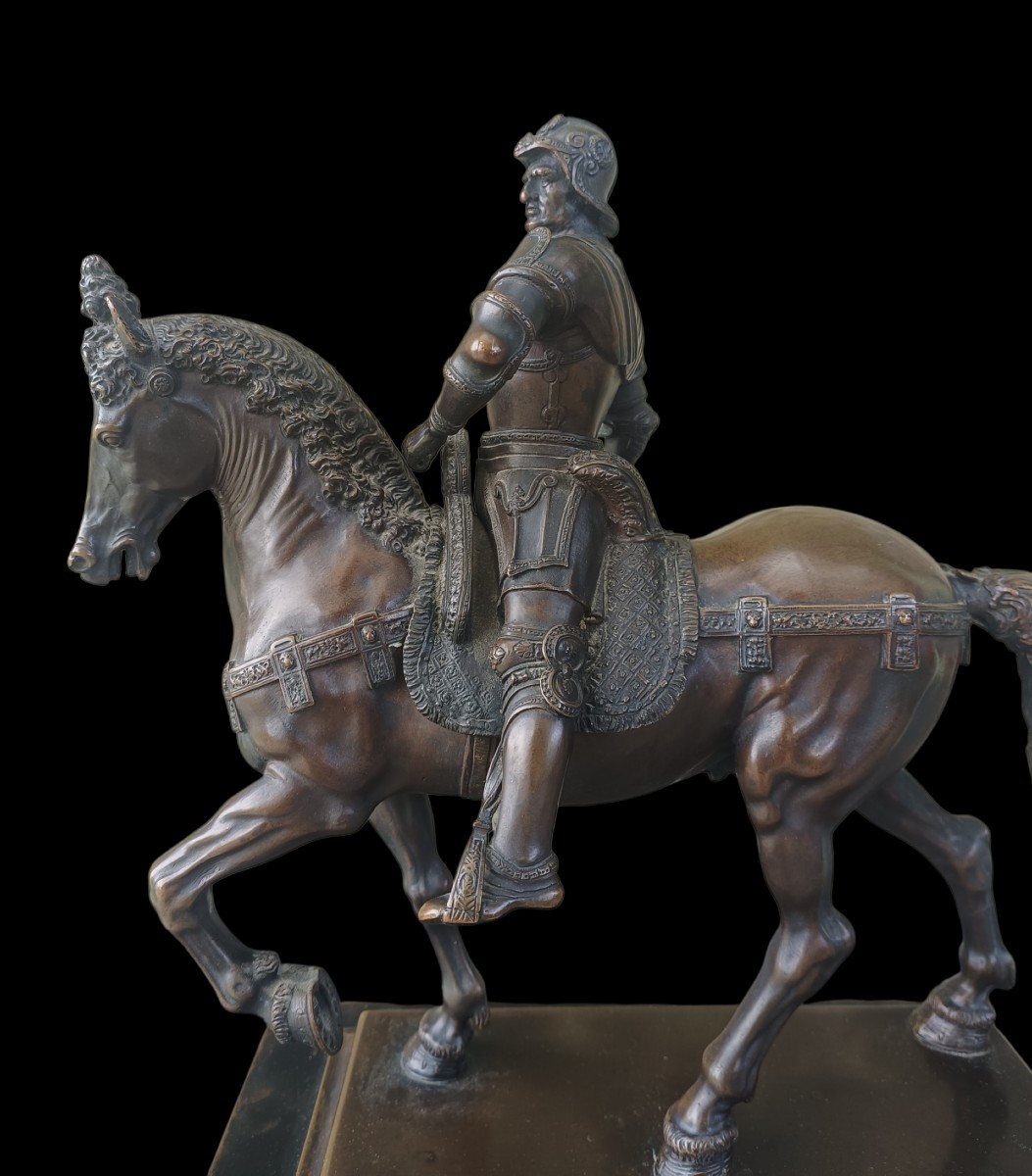 Grande sculpture en bronze. Italie, fin du XIXe siècle.-photo-3