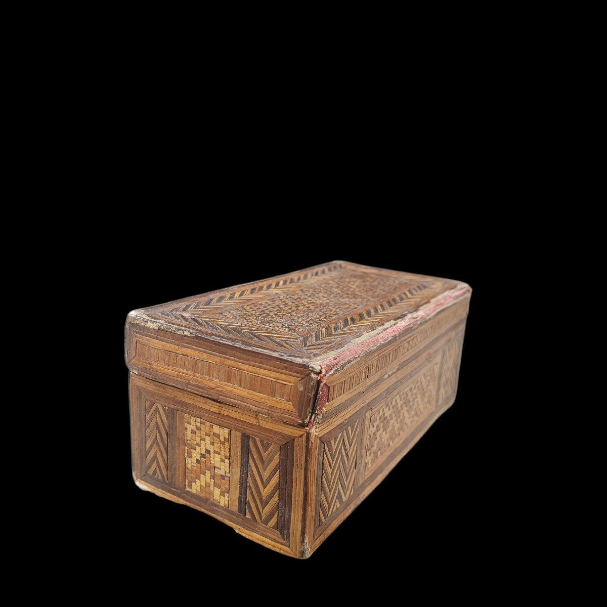 Straw Box. Italy,late 18th Century.-photo-4