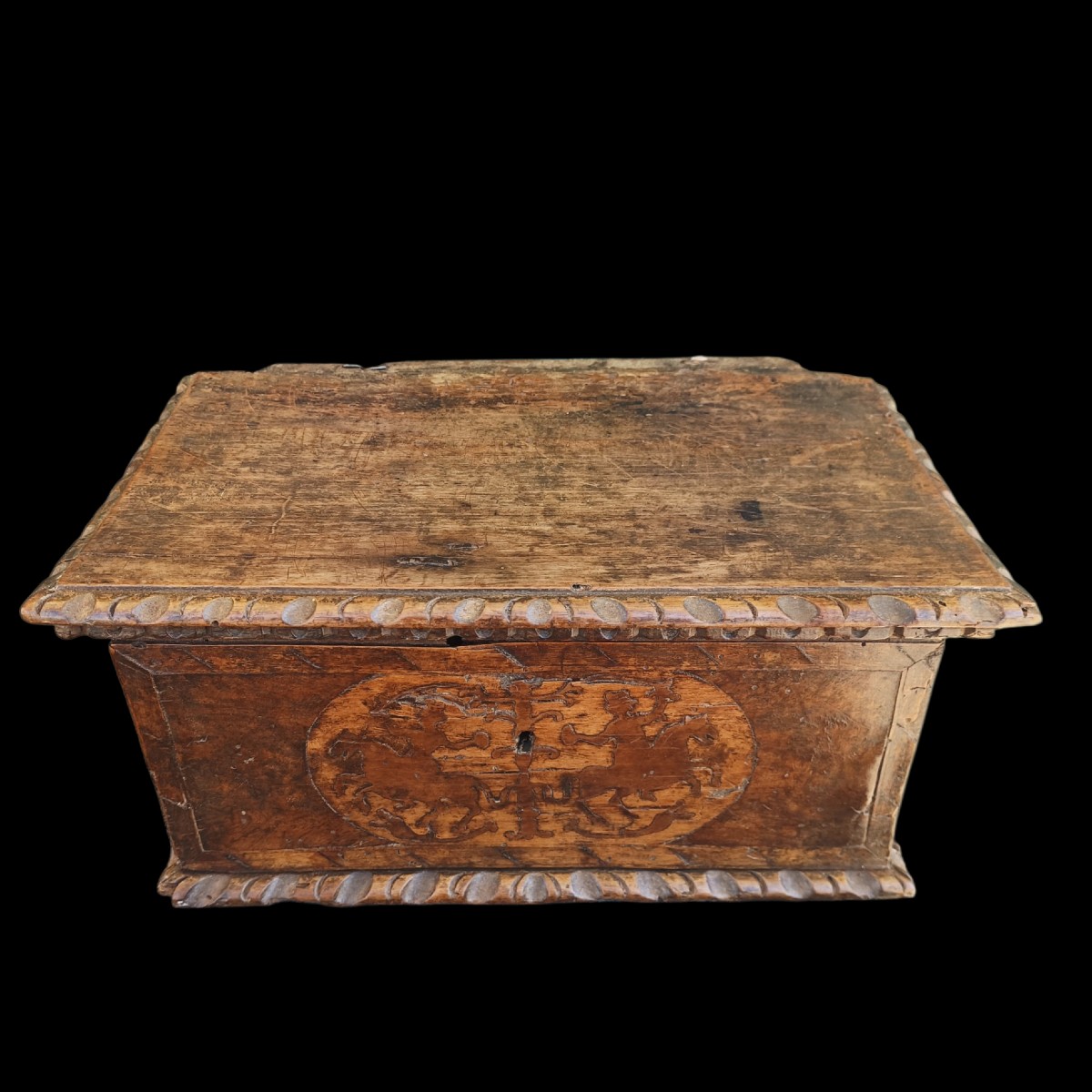 Inlaid Wooden Box. Lombardy, 17th Century.-photo-2