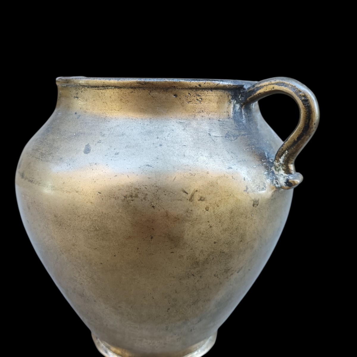 Bronze Jug. Italy, 17th Century.-photo-2